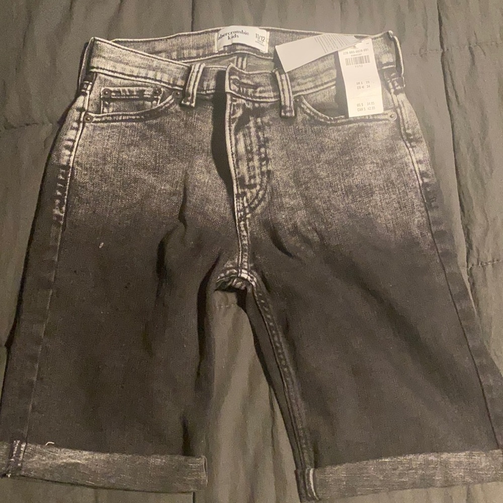 Boys Abercrombie Kids Jean Shorts